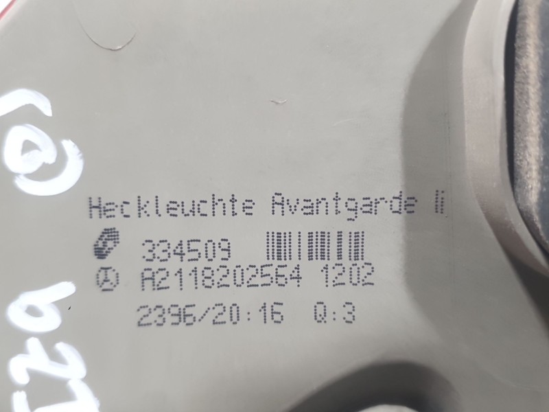 Recambio de piloto trasero izquierdo para mercedes-benz clase e (w211) e 280 (211.054) referencia OEM IAM A2118202564  