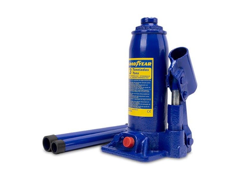 Recambio de gato hidraulico para universal accesorio - referencia OEM IAM GOD1254 GOODYEAR 3T 3 TONELADAS