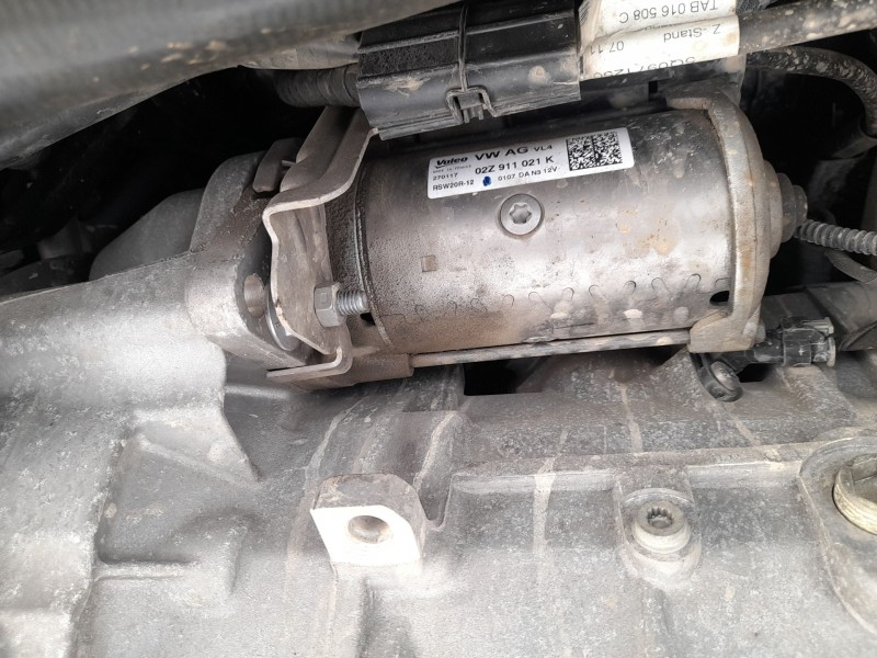 Recambio de motor arranque para seat leon (5f1) 1.6 tdi referencia OEM IAM 02Z911021KX  