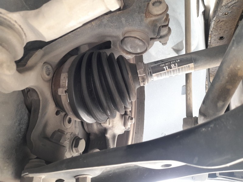 Recambio de transmision delantera derecha para seat leon (5f1) 1.6 tdi referencia OEM IAM 5Q0407272FF  