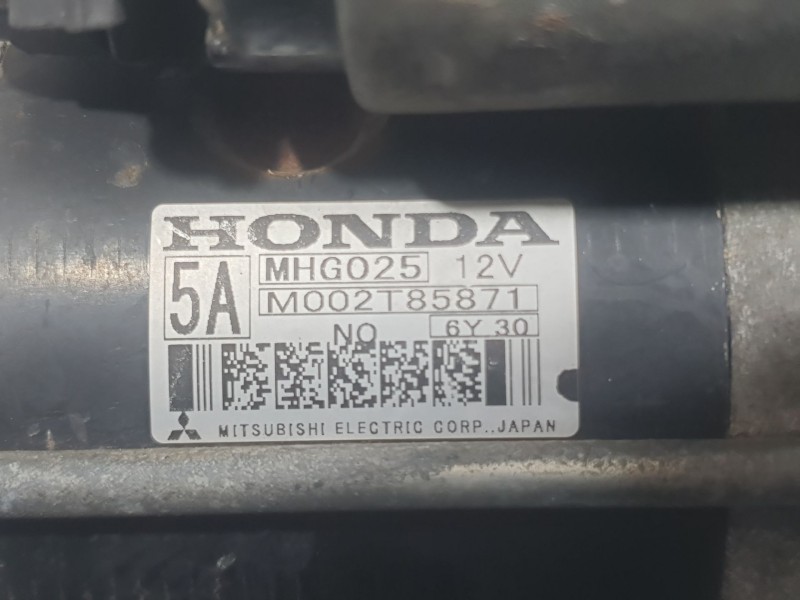 Recambio de motor arranque para honda civic viii hatchback (fn, fk) 2.2 ctdi (fk3) referencia OEM IAM MHG025 M002T85871 MITSUBIS