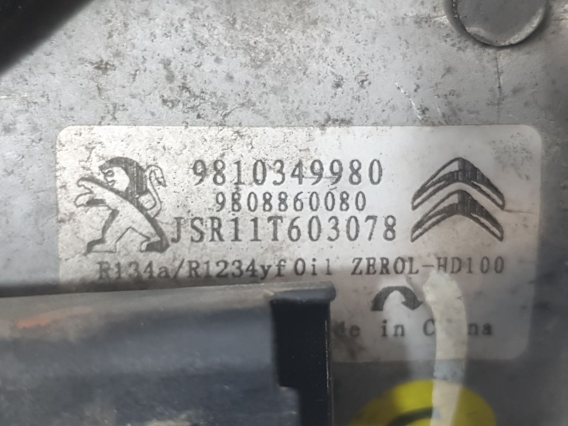 Recambio de compresor aire acondicionado para citroën berlingo furgoneta/monovolumen (k9) 1.6 bluehdi 75 referencia OEM IAM 9810