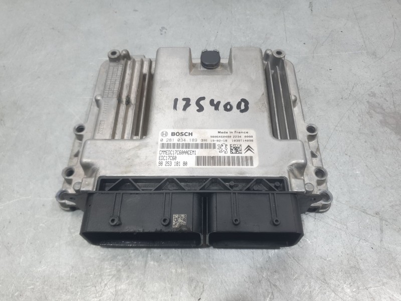 Recambio de centralita motor uce para citroën berlingo furgoneta/monovolumen (k9) 1.6 bluehdi 75 referencia OEM IAM 9825318180 0