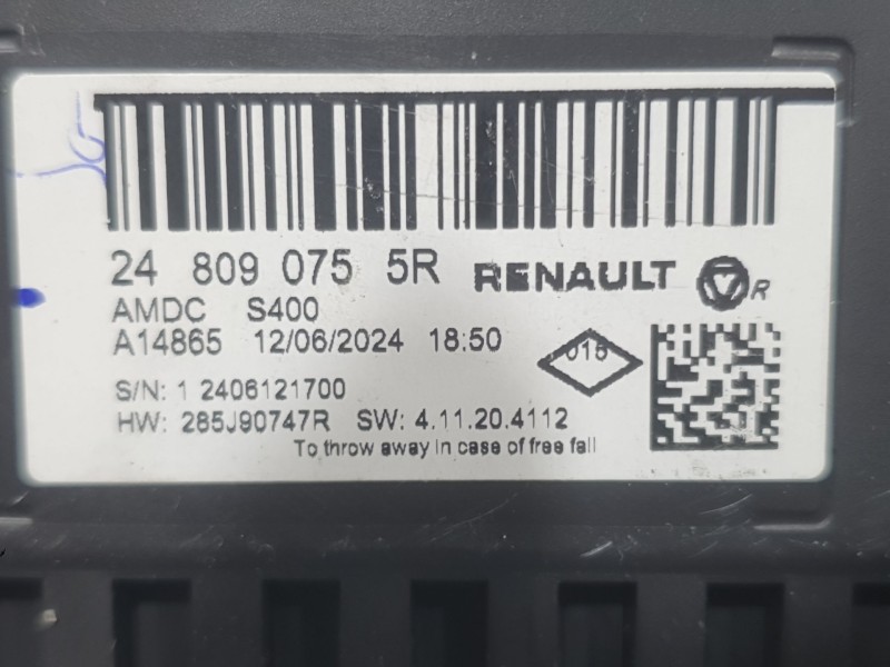 Recambio de cuadro instrumentos para renault captur ii (hf_) 1.0 tce 90 eco-g (hfm6) referencia OEM IAM 248090755R  