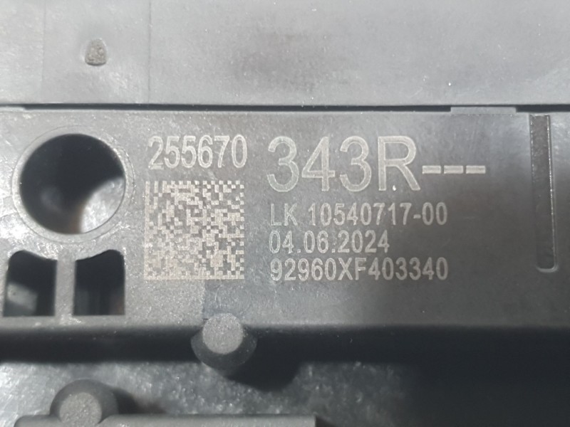 Recambio de mando luces y limpia para renault captur ii (hf_) 1.0 tce 90 eco-g (hfm6) referencia OEM IAM 255670343R  