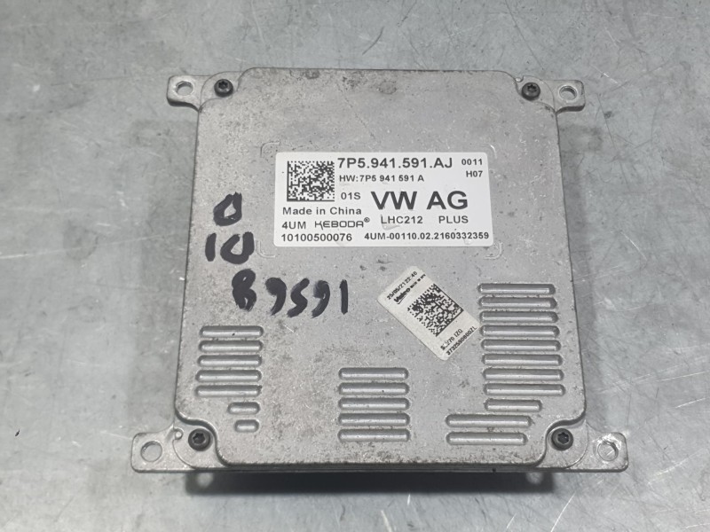 Recambio de centralita faro para seat arona (kj7, kjp) 1.0 tsi referencia OEM IAM 7P5941591AJ DERECHA 