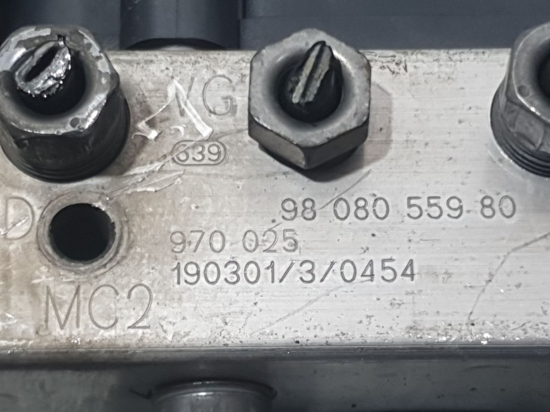 Recambio de abs para citroën berlingo furgoneta/monovolumen (k9) 1.6 bluehdi 75 referencia OEM IAM 9808055980  