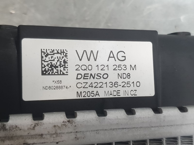 Recambio de radiador agua para seat arona (kj7, kjp) 1.0 tsi referencia OEM IAM 2Q0121253M  DENSO