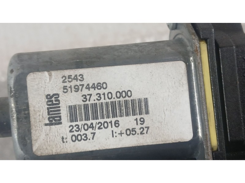 Recambio de elevalunas delantero izquierdo para ford ka (ru8) 1.2 referencia OEM IAM 51974460 2 PINS 37310000