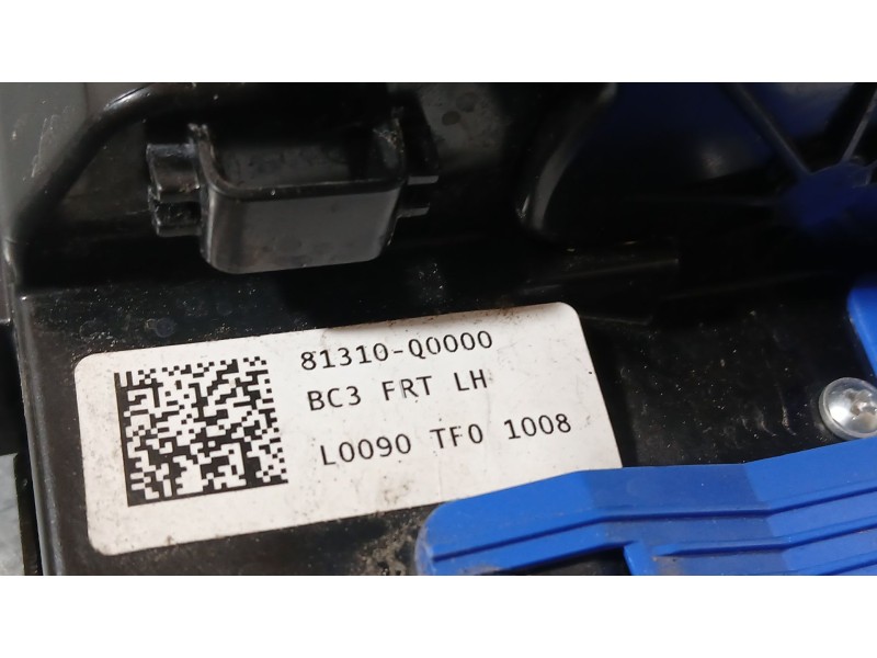 Recambio de cerradura puerta delantera izquierda para hyundai i20 iii (bc3, bi3) 1.0 t-gdi referencia OEM IAM 81310Q0000  