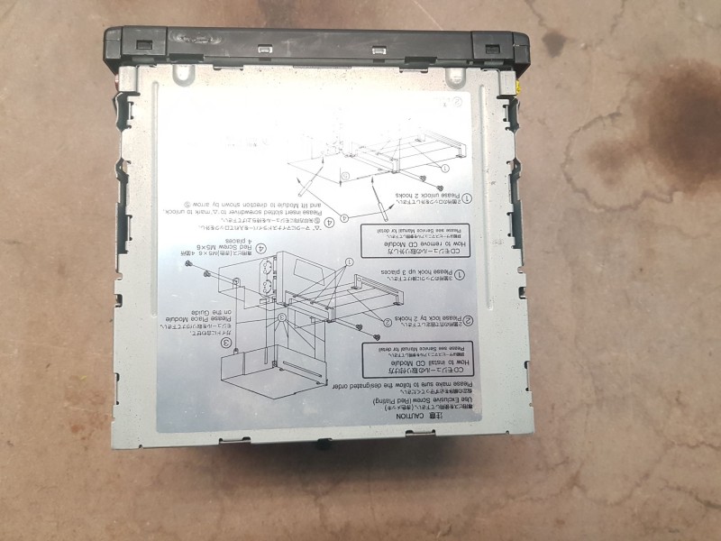 Recambio de sistema audio / radio cd para mazda mx-5 ii (nb) 1.6 16v (nb6c) referencia OEM IAM NC1866960  