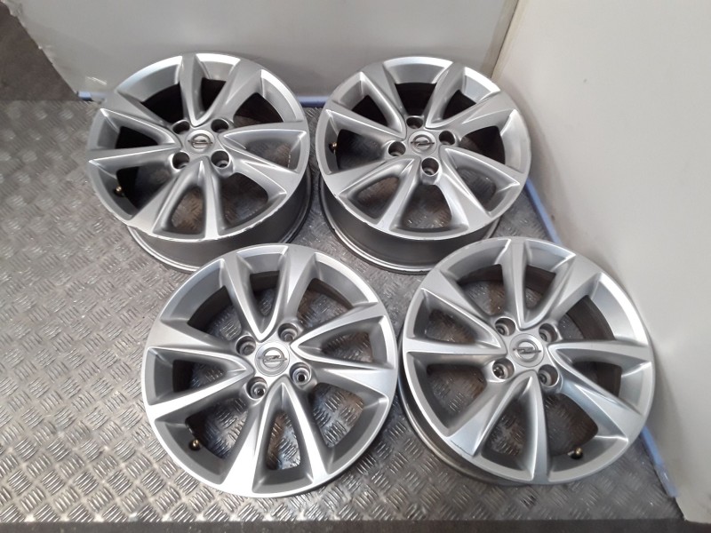 Recambio de juego llantas aluminio para opel corsa f (p2jo) 1.2 (68) referencia OEM IAM 6.5X16 4 TORN ET38 ROZADAS ALUMINIO
