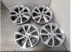 JUEGO LLANTAS ALUMINIO 6.5X16 4 TORN ET38 ROZADAS ALUMINIO