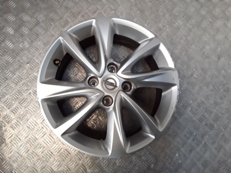 Recambio de juego llantas aluminio para opel corsa f (p2jo) 1.2 (68) referencia OEM IAM 6.5X16 4 TORN ET38 ROZADAS ALUMINIO