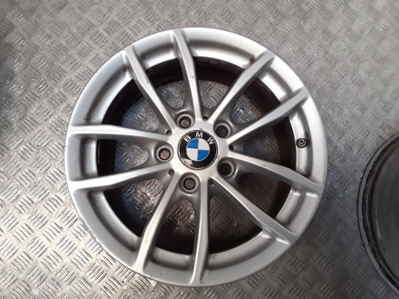 Recambio de juego llantas aluminio para bmw 1 (f20) 118 i referencia OEM IAM 7X16 5 TORN ET40 ROZADAS ALUMINIO