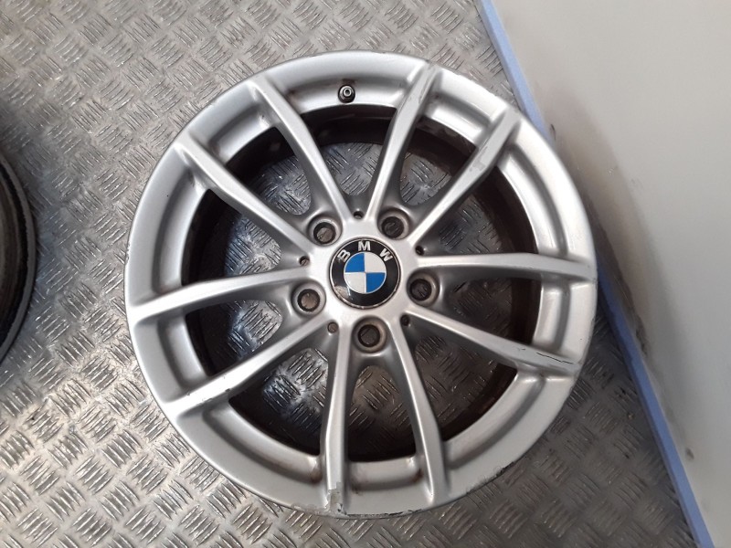 Recambio de juego llantas aluminio para bmw 1 (f20) 118 i referencia OEM IAM 7X16 5 TORN ET40 ROZADAS ALUMINIO