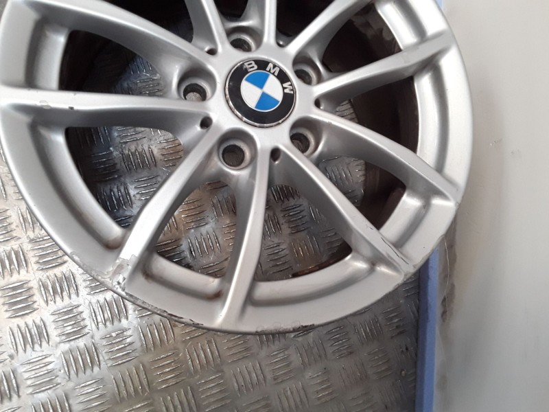 Recambio de juego llantas aluminio para bmw 1 (f20) 118 i referencia OEM IAM 7X16 5 TORN ET40 ROZADAS ALUMINIO