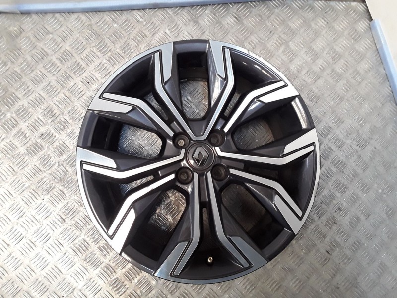 Recambio de llanta aluminio para renault clio v (b7_) 1.0 tce 100 (b7mt) referencia OEM IAM 7X17 4 TORN ET37 ROZADA ALUMINIO