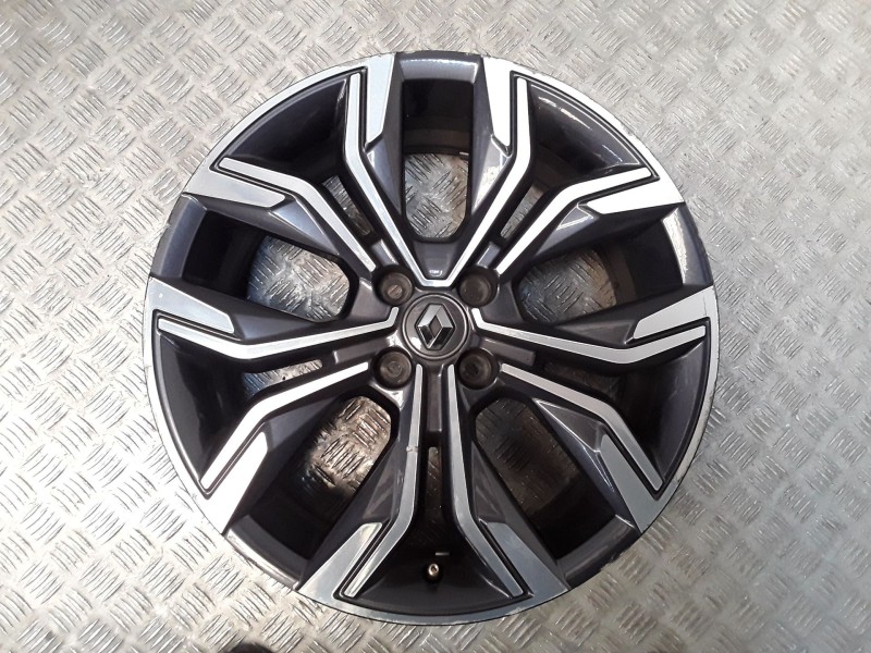 Recambio de llanta aluminio para renault clio v (b7_) 1.0 tce 100 (b7mt) referencia OEM IAM 7X17 4 TORN ET37 ROZADA ALUMINIO