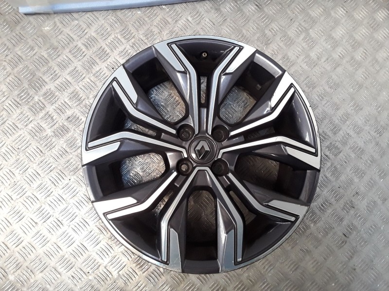 Recambio de llanta aluminio para renault clio v (b7_) 1.0 tce 100 (b7mt) referencia OEM IAM 7X17 4 TORN ET37 ROZADA ALUMINIO