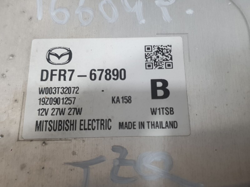 Recambio de centralita faro para mazda cx-30 (dm) skyactiv-x m hybrid referencia OEM IAM DFR767890 IZQUIERDA 