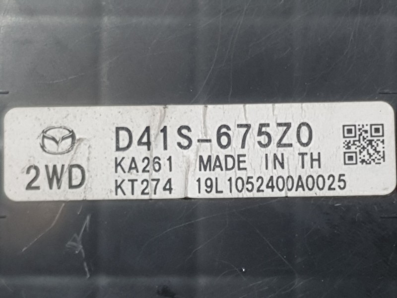 Recambio de modulo electronico para mazda cx-30 (dm) skyactiv-x m hybrid referencia OEM IAM D41S675ZD  
