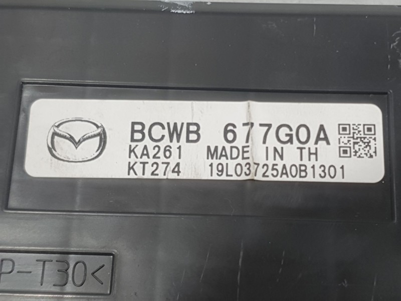 Recambio de modulo electronico para mazda cx-30 (dm) skyactiv-x m hybrid referencia OEM IAM BCWB677G0A  