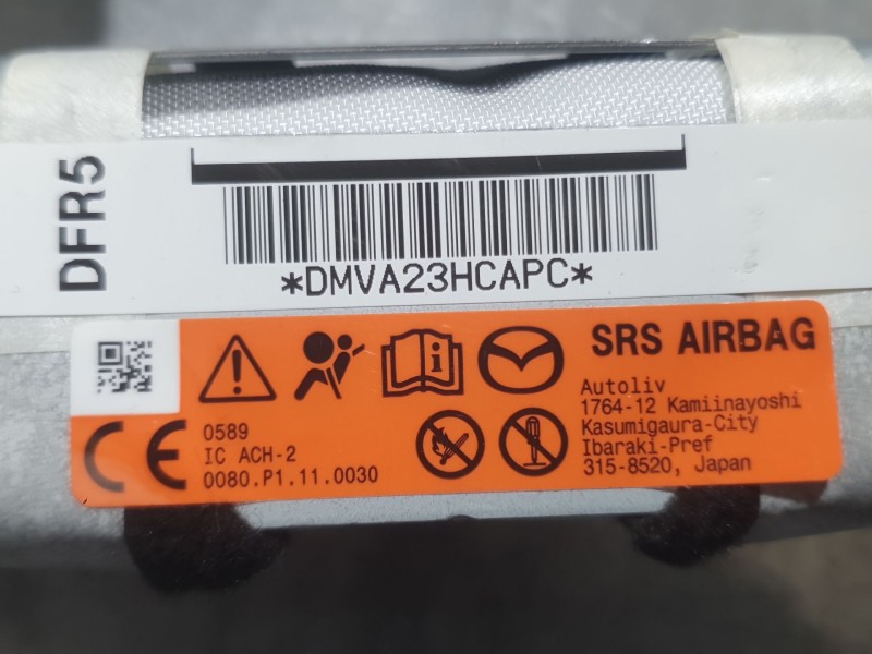 Recambio de airbag cortina delantero izquierdo para mazda cx-30 (dm) skyactiv-x m hybrid referencia OEM IAM DFR557KN0  