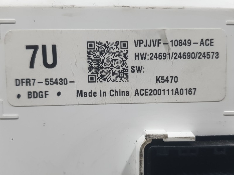 Recambio de cuadro instrumentos para mazda cx-30 (dm) skyactiv-x m hybrid referencia OEM IAM DFR755430  