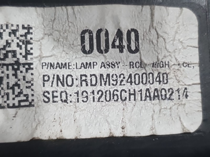 Recambio de piloto trasero derecho exterior para mazda cx-30 (dm) skyactiv-x m hybrid referencia OEM IAM RDM92400040  