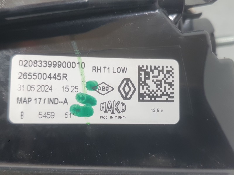 Recambio de piloto trasero derecho exterior para renault captur ii (hf_) 1.0 tce 90 eco-g (hfm6) referencia OEM IAM 265500445R  