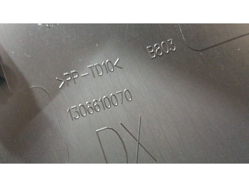 Recambio de moldura para citroën jumper iii furgoneta 2.2 bluehdi 140 referencia OEM IAM 1306610070 LATERAL DERECHA TRASERA CON 