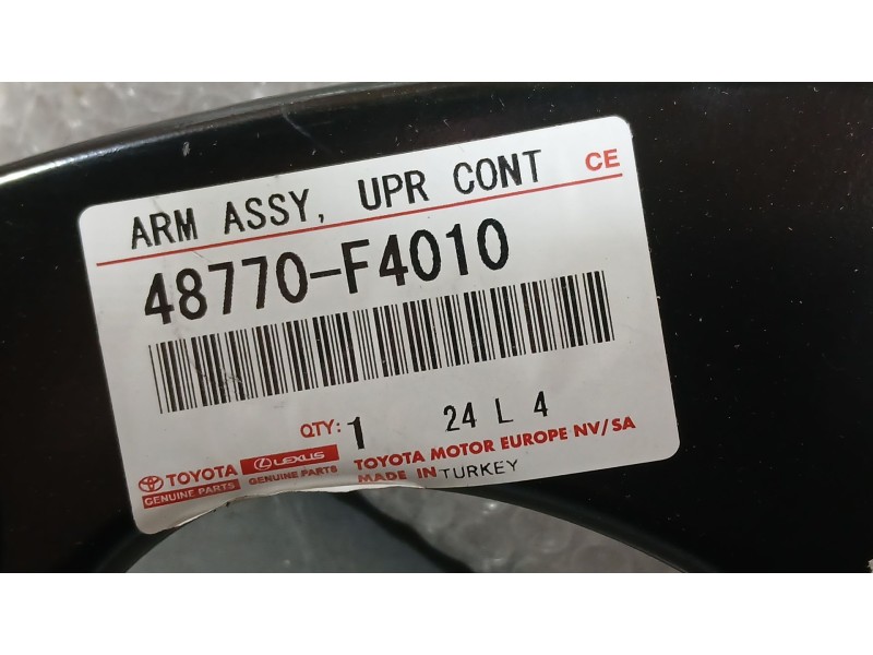 Recambio de brazo suspension superior trasero derecho para toyota corolla hatchback (_e21_, _ea1_, _eh1_) 1.8 vvti hybrid (zwe21