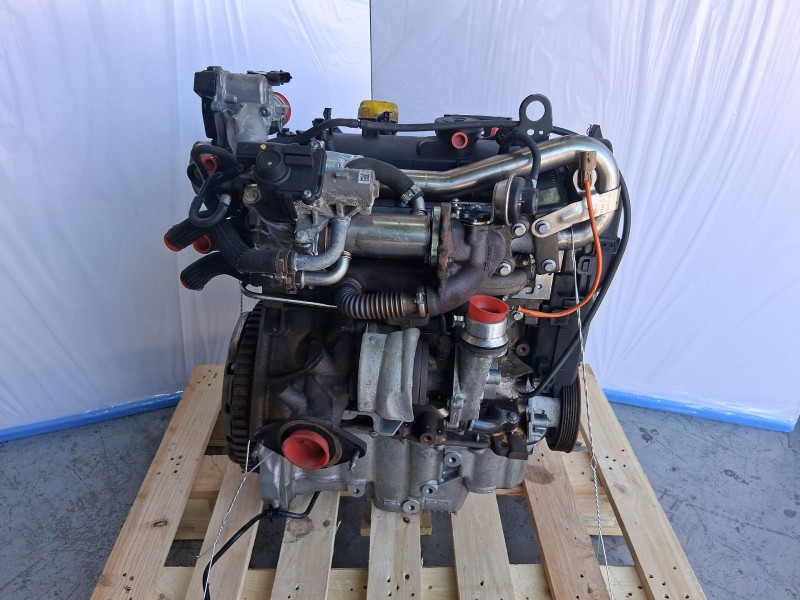 Recambio de motor completo para dacia lodgy (js_) 1.5 dci referencia OEM IAM K9KC612 INYECCION BOSCH D038301