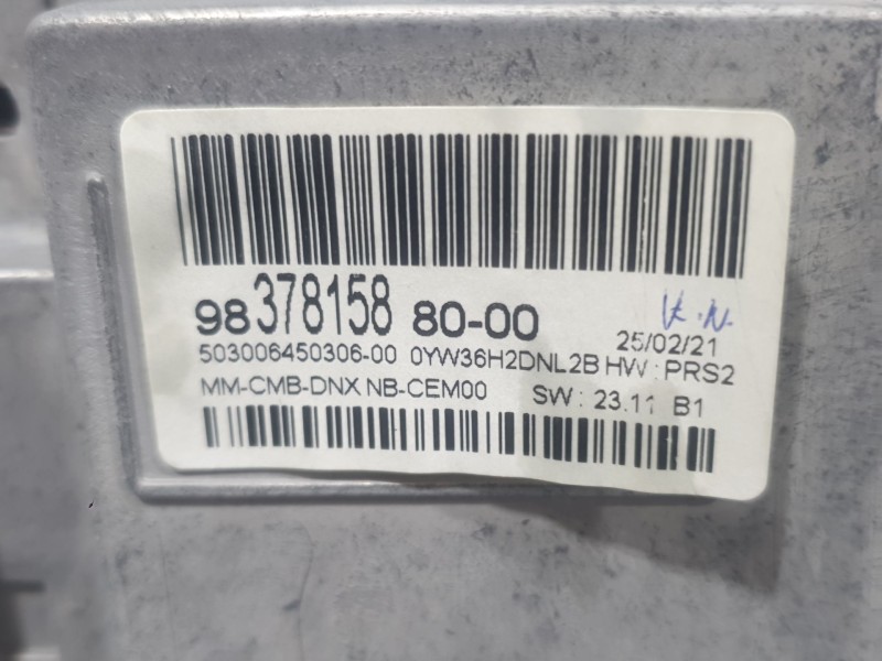 Recambio de cuadro instrumentos para peugeot 3008 ii suv (mc_, mr_, mj_, m4_) 1.5 bluehdi 130 referencia OEM IAM 9837815880  