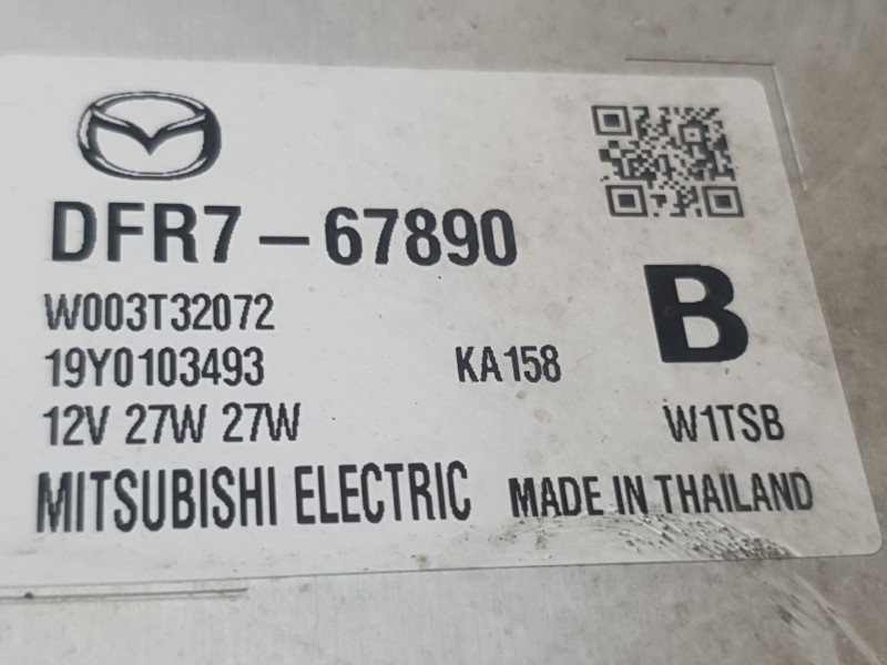 Recambio de faro derecho para mazda cx-30 (dm) skyactiv-x m hybrid referencia OEM IAM DFR751030 LED 