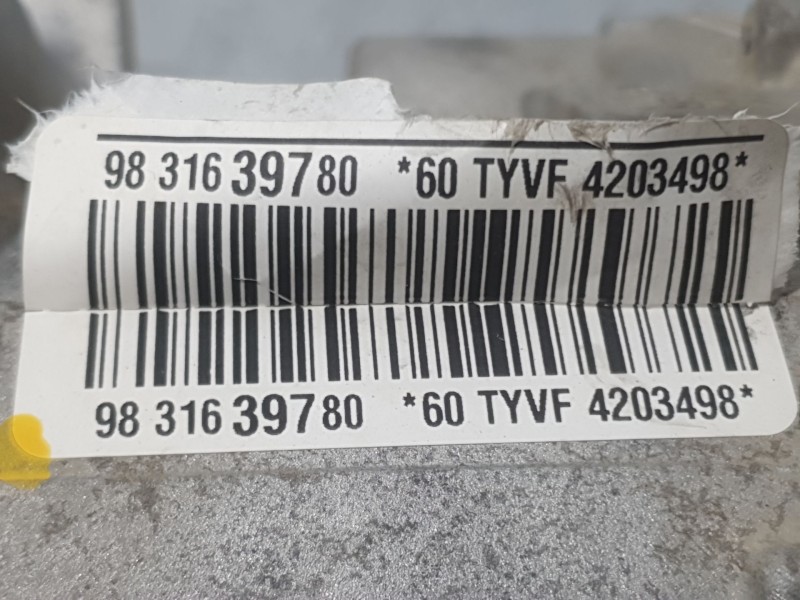 Recambio de cremallera direccion para citroën c3 iii (sx) 1.2 puretech 82 referencia OEM IAM 9831639780 ELECTRO-MECANICA 