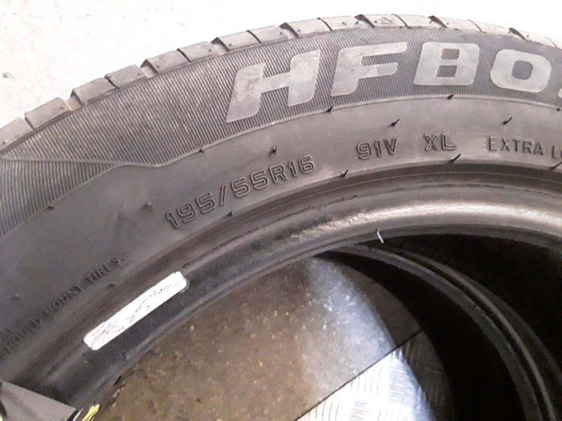 Recambio de neumatico pareja para neumaticos reutilizados - referencia OEM IAM 195551691V HIFLY 195/55/16/91V