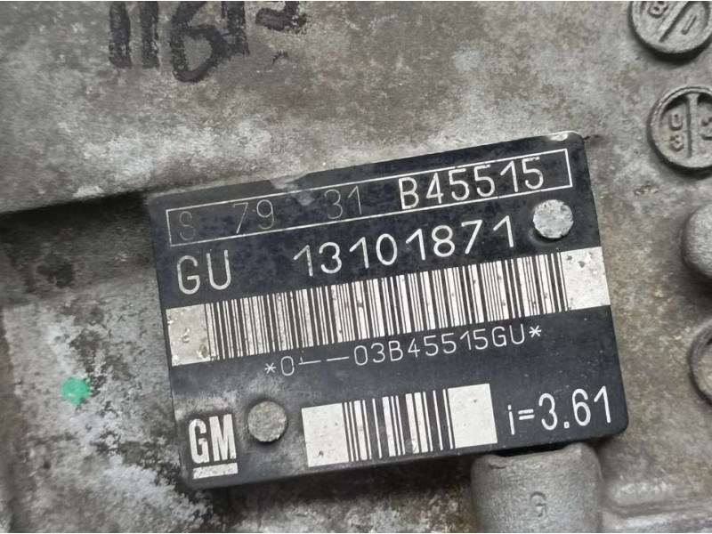 Recambio de caja cambios para opel signum cosmo referencia OEM IAM 13101871 B45515 5VELOCIDADES