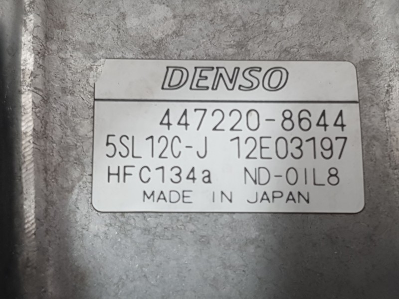 Recambio de compresor aire acondicionado para fiat stilo multi wagon (192_) 1.9 jtd referencia OEM IAM 4472208644 5SL12CJ DENSO
