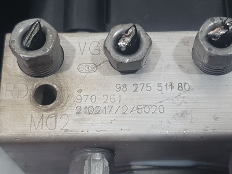 Recambio de abs para peugeot 3008 ii suv (mc_, mr_, mj_, m4_) 1.5 bluehdi 130 referencia OEM IAM 9827551180  