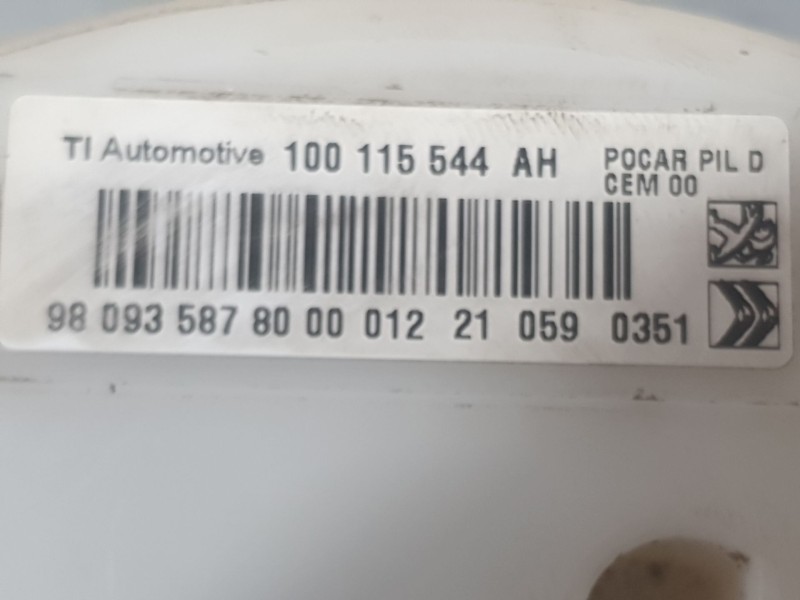 Recambio de aforador para peugeot 3008 ii suv (mc_, mr_, mj_, m4_) 1.5 bluehdi 130 referencia OEM IAM 9809358780  