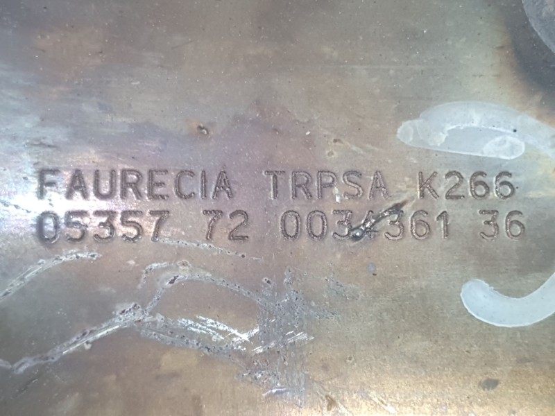 Recambio de filtro de particulas para citroën c4 grand picasso i (ua_) 1.6 hdi referencia OEM IAM 0535772 003436136 