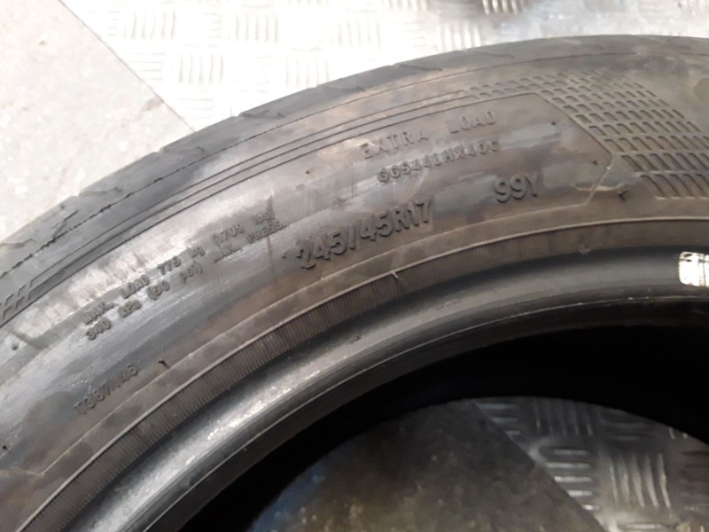 Recambio de neumatico pareja para neumaticos reutilizados - referencia OEM IAM 245451799Y GOODYEAR 245/45/17/99Y