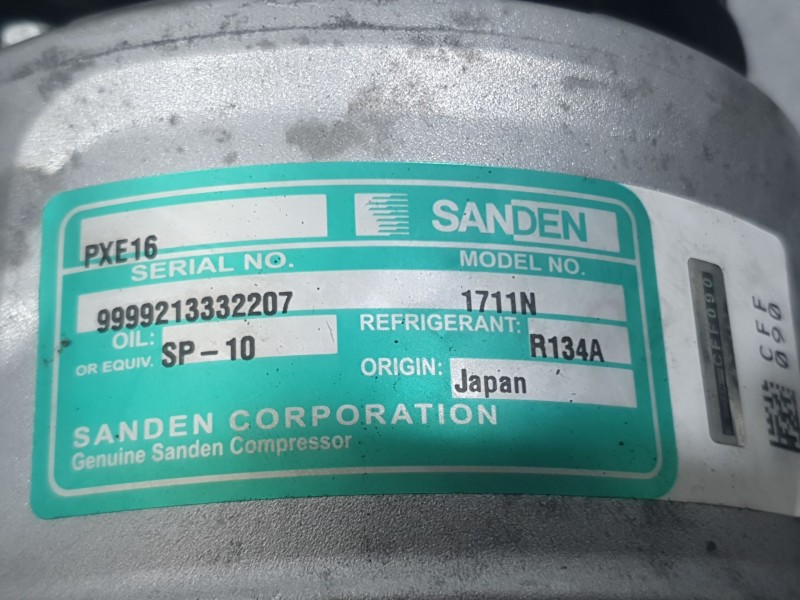 Recambio de compresor aire acondicionado para audi q3 (8ub, 8ug) 2.0 tdi quattro referencia OEM IAM 5K0820803K 1711N SANDEN
