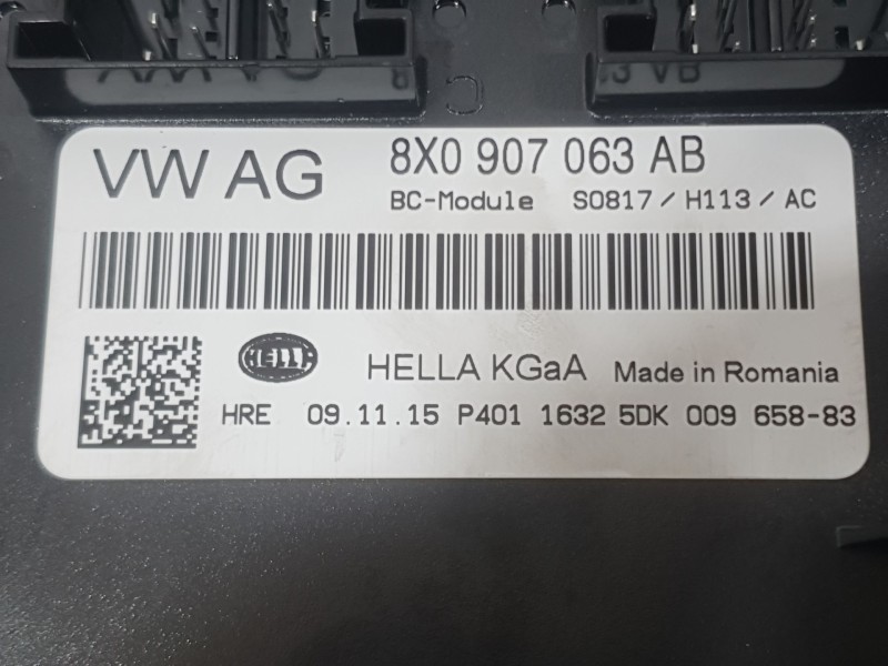 Recambio de caja reles / fusibles para audi q3 (8ub, 8ug) 2.0 tdi quattro referencia OEM IAM 8X0907063AB P40116325DK009 HELLA
