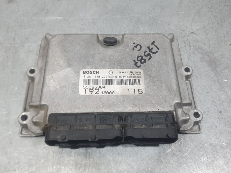 Recambio de centralita motor uce para fiat stilo (192_) 1.9 jtd (192_xe1a) referencia OEM IAM 55185364 0281010337 BOSCH