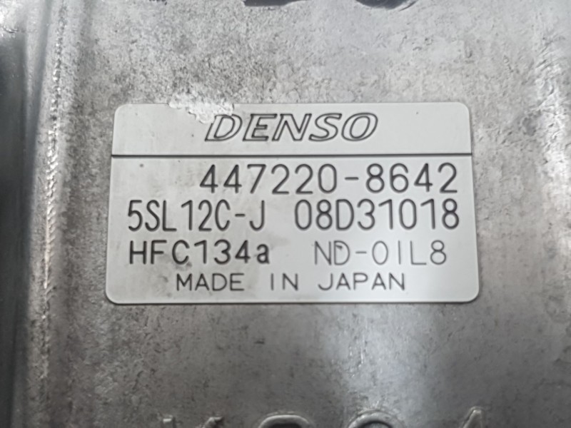 Recambio de compresor aire acondicionado para fiat stilo (192_) 1.9 jtd (192_xe1a) referencia OEM IAM 4472208642 08D31018 DENSO