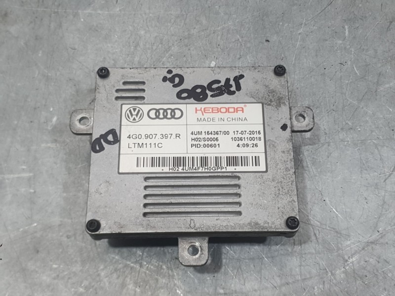 Recambio de centralita faro para audi q3 (8ub, 8ug) 2.0 tdi quattro referencia OEM IAM 4G0907397R D. DERECHA KEBODA
