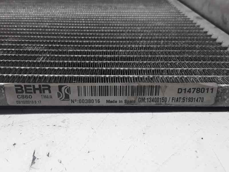 Recambio de condensador / radiador aire acondicionado para fiat punto (199) easy referencia OEM IAM 51931470 13400150 BERH